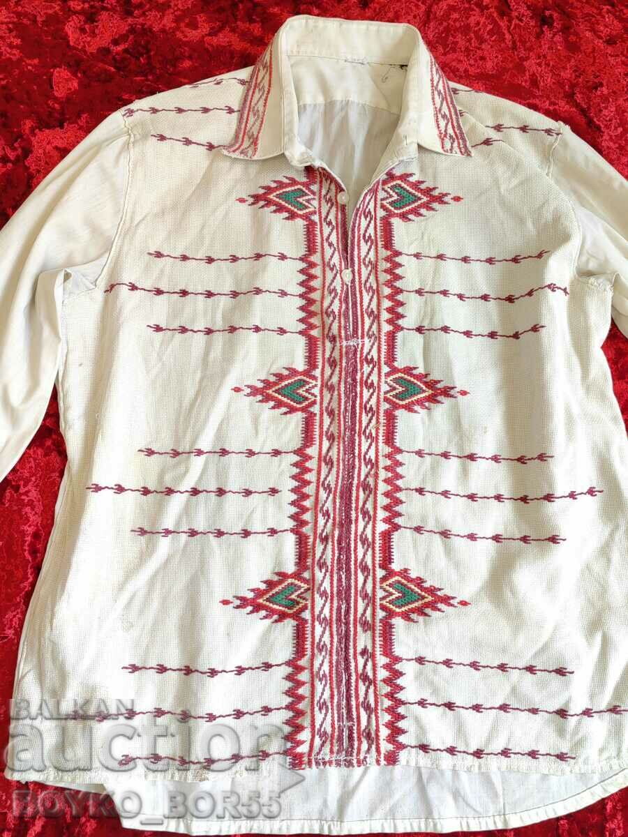 Rare Men's Shirt from Folk Costume
