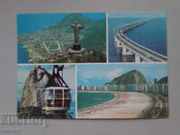 Card: Rio de Janeiro – Brazilia.