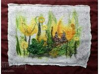 Textile collage