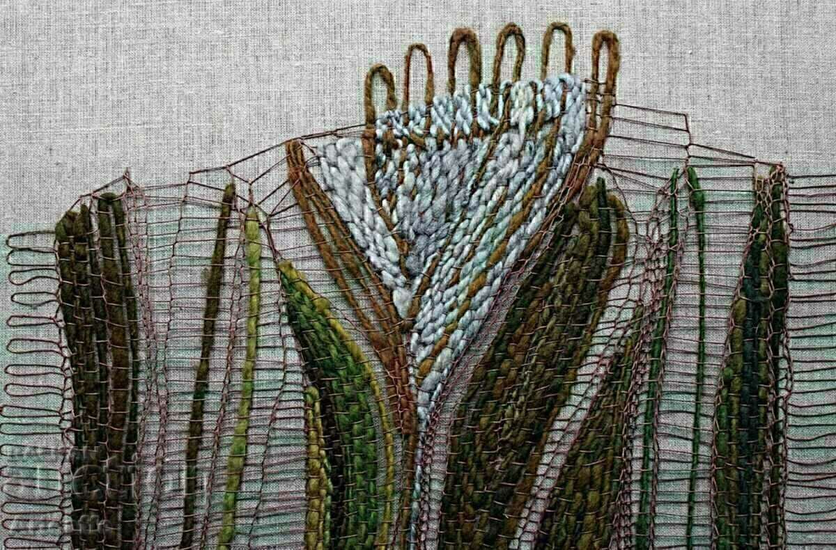 Μεγάλο υφαντικό κολάζ με τιμή € 100.00 | 195.58 BGN