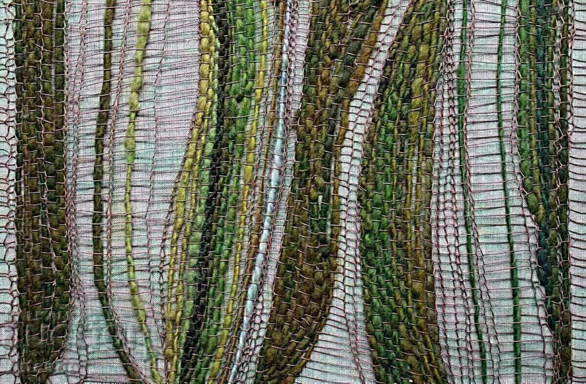 Δημοπρασία Μεγάλο υφαντικό κολάζ