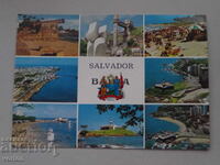 Card: city of Salvador - Brazil.