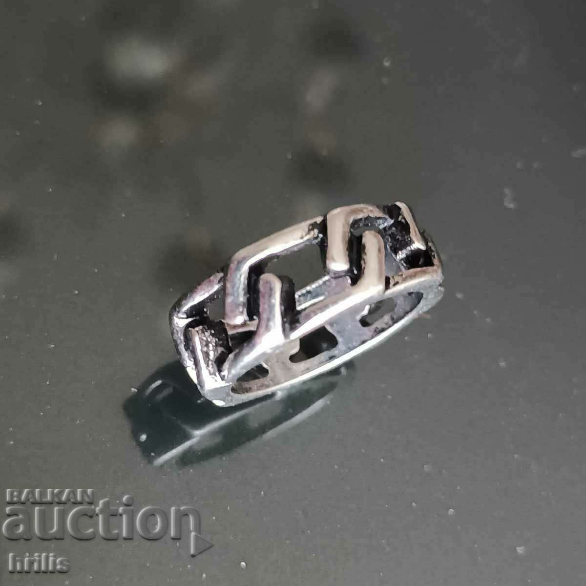 STEEL RING - FLAT CHAIN STEEL RING - FLAT CHAIN