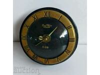 VERY OLD 8 DAY ALARM REAL TIME DESK CLOCK