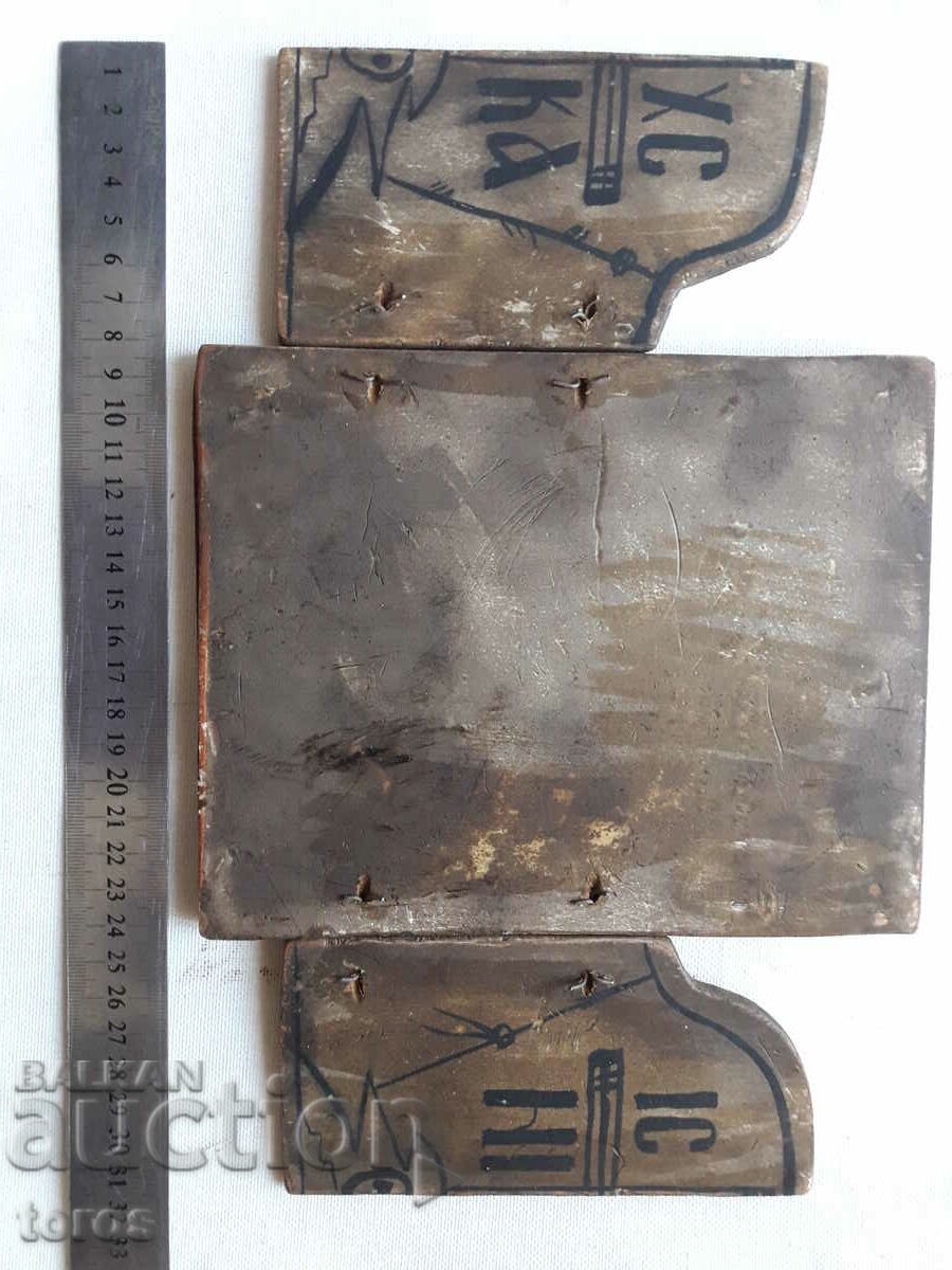 Χειροποίητο τρίπτυχο εικονιδίων, στυλ αναβίωσης, θρησκεία - 5 Χειροποίητο τρίπτυχο εικονιδίων, στυλ αναβίωσης, θρησκεία - 5