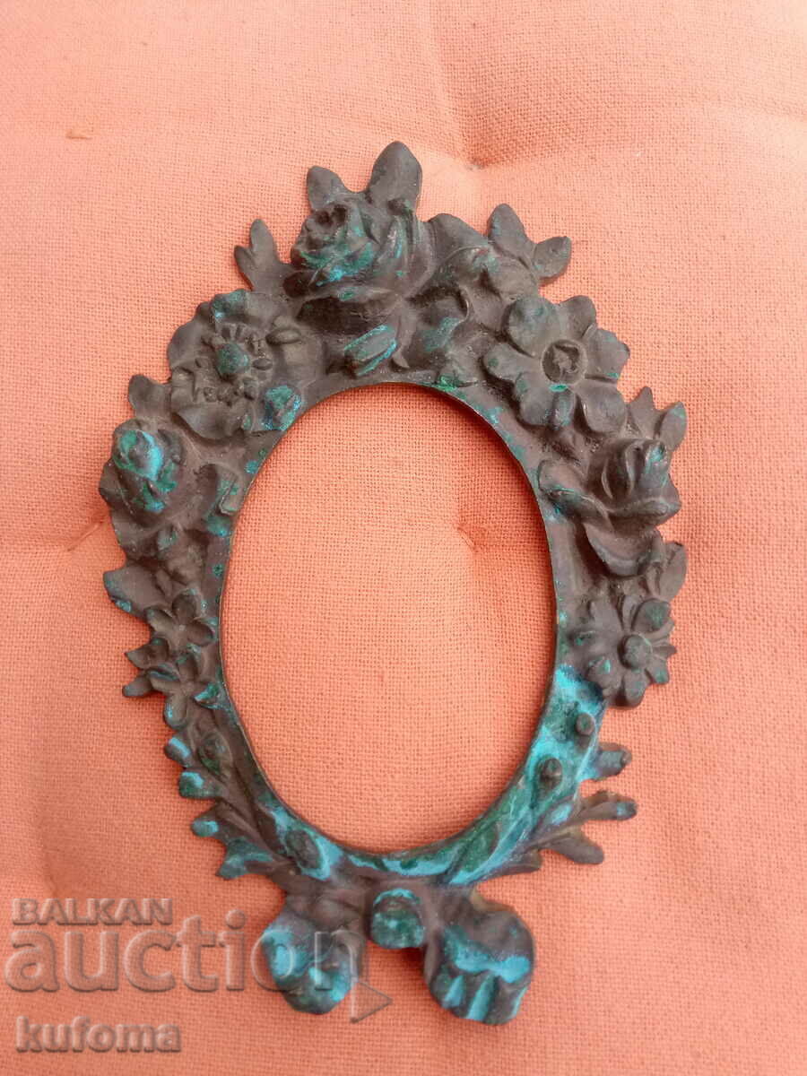 Rama din bronz pentru fotografie sau ornament