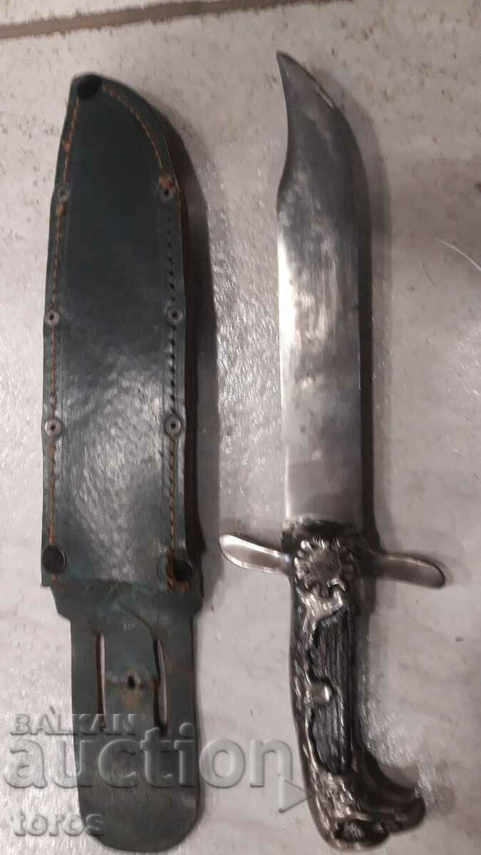 Delivery of Knife with a pilot's box type handle, dagger, dagger, blade