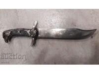Knife with a pilot's box type handle, dagger, dagger, blade