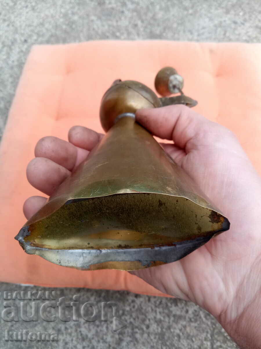 Brass candlestick - 5