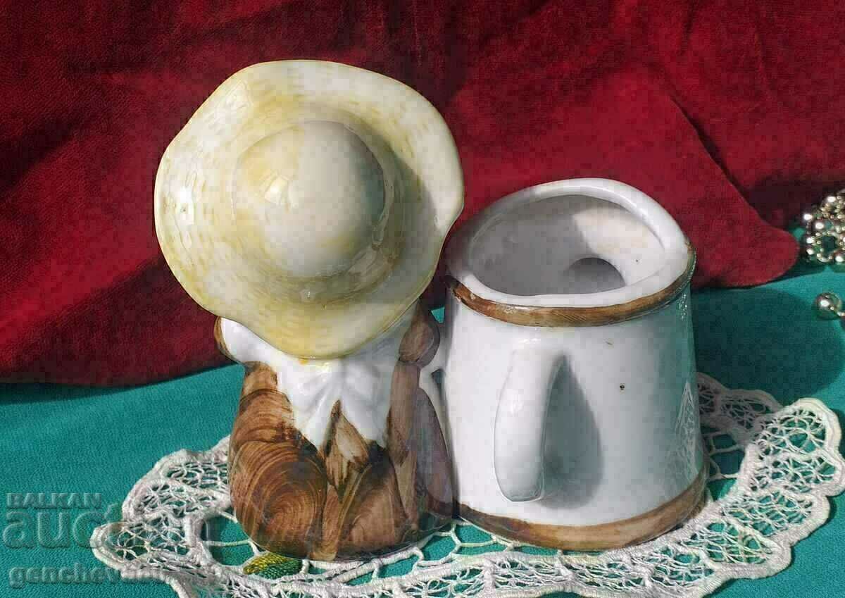 PORCELAIN Figure of a Girl with a watering can - 5