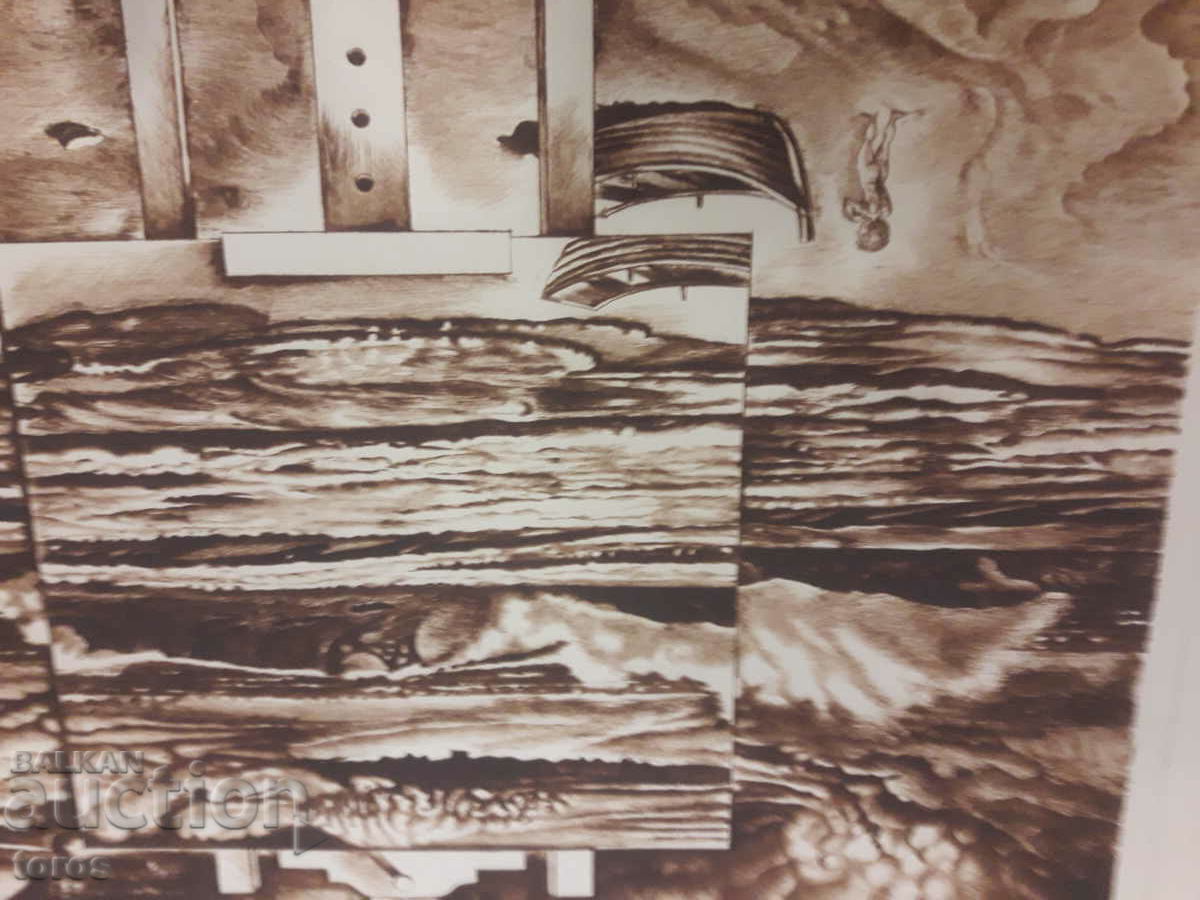 Ακαδημαϊκός Hristo Staykov, γραφικά, χαρακτική, λιθογραφία - 5