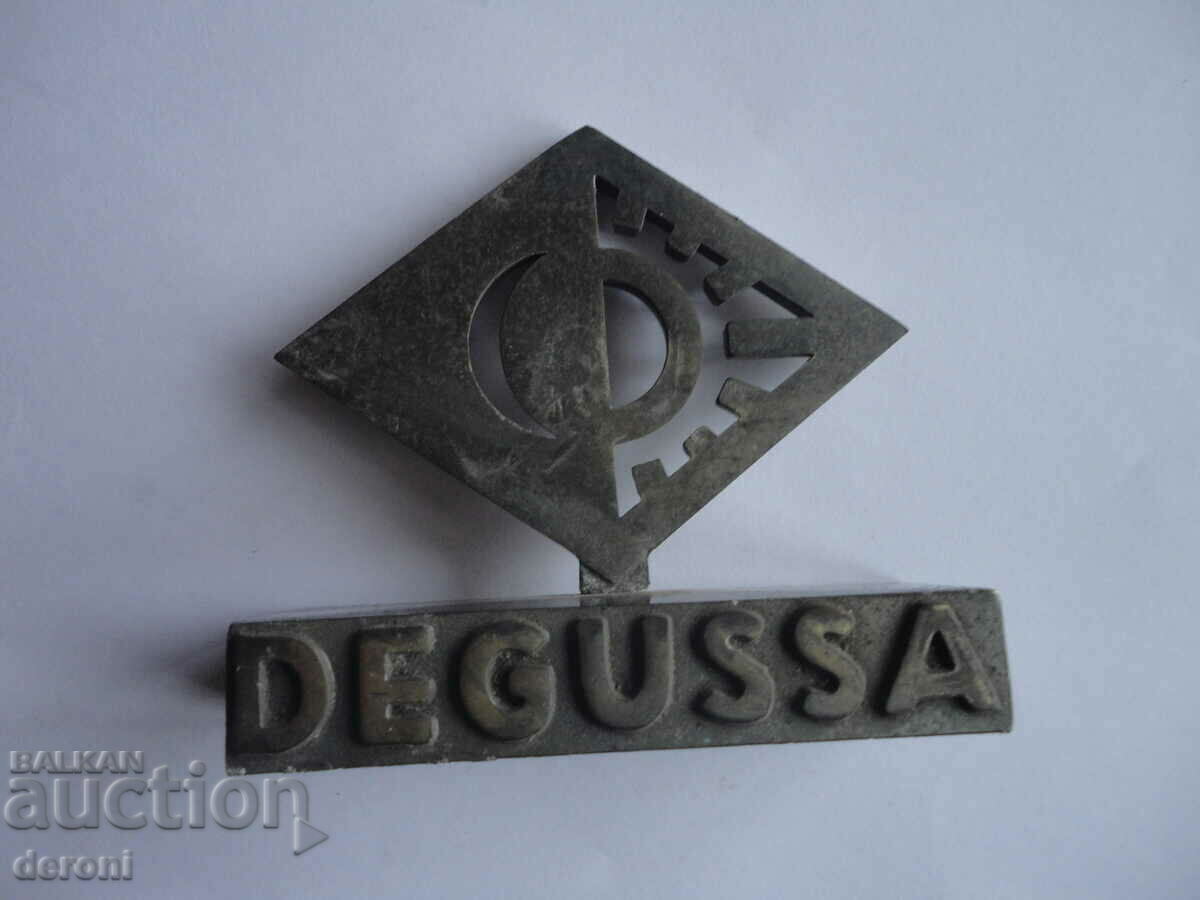 Small German DEGUSSA bronze sculpture - 6