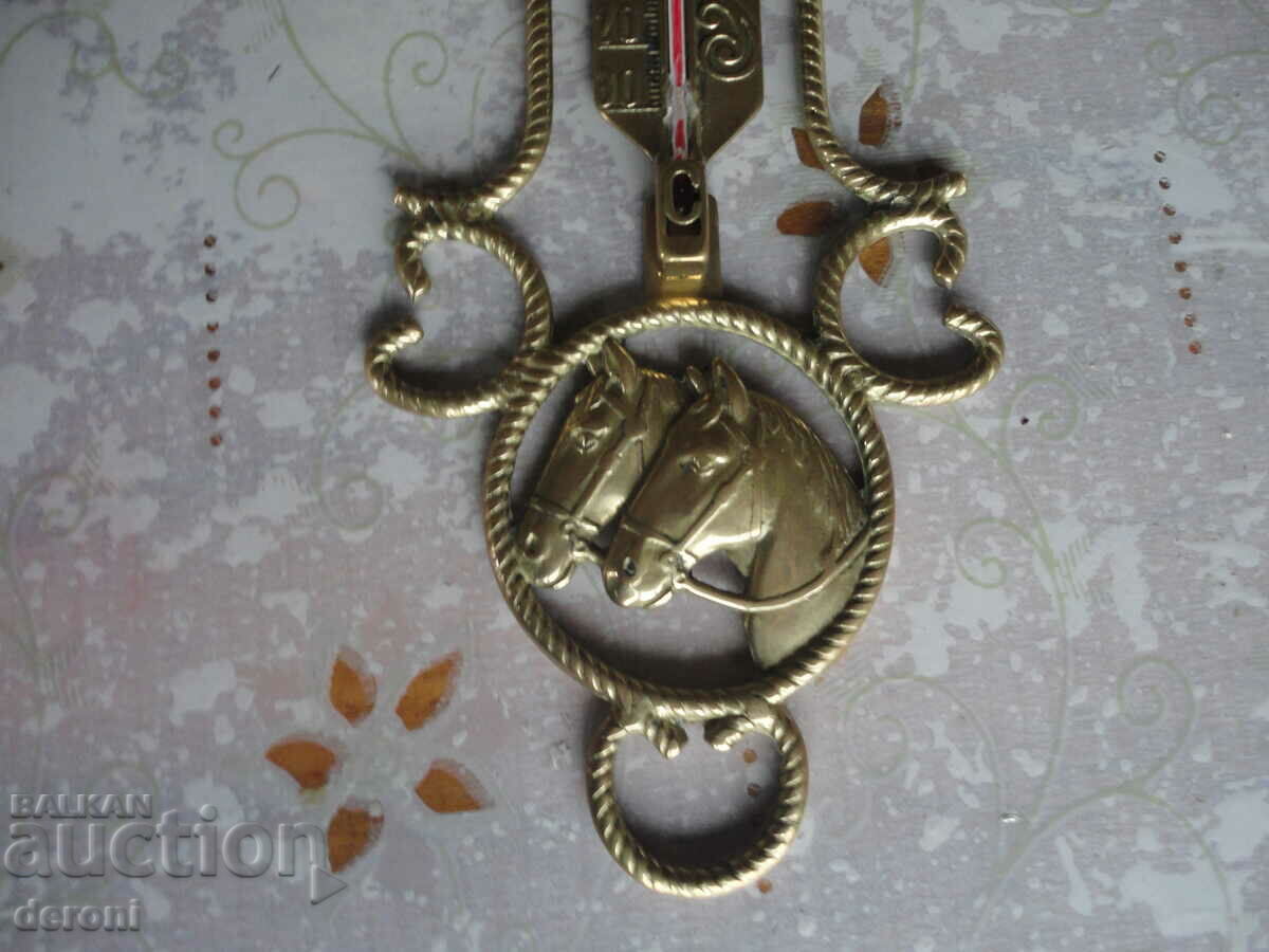 Delivery of Unique bronze horse thermometer Delivery of Unique bronze horse thermometer