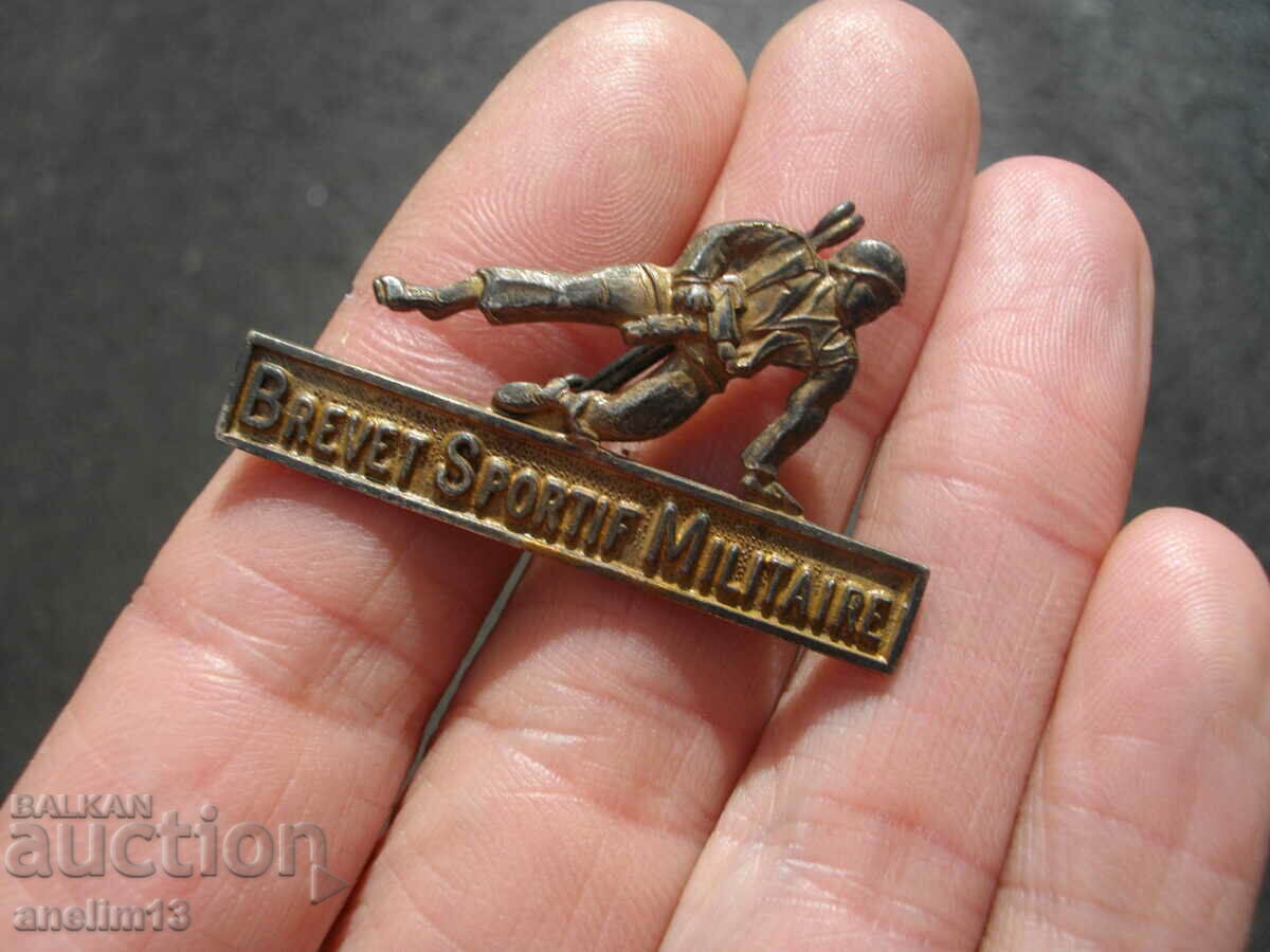 Auction BADGE BADGE BREVET SPORTIV MILITAIRE Auction BADGE BADGE BREVET SPORTIV MILITAIRE