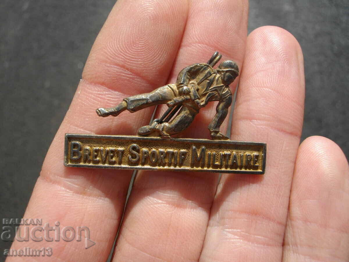 BADGE BADGE BREVET SPORTIV MILITAIRE BADGE BADGE BREVET SPORTIV MILITAIRE