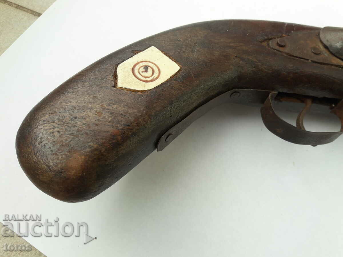 Аукцион Красив кремъчен пистолет,пищов,оръжие Аукцион Красив кремъчен пистолет,пищов,оръжие