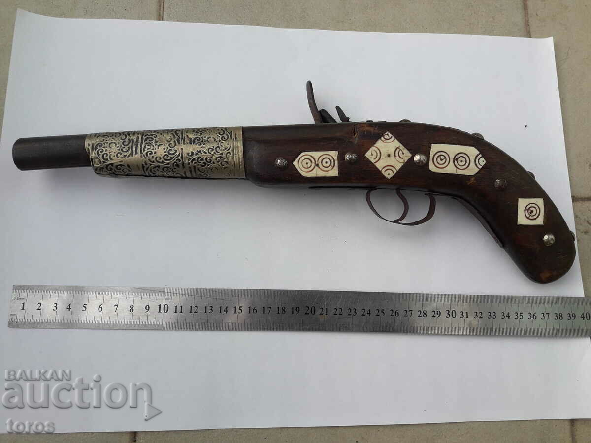 Красив кремъчен пистолет,пищов,оръжие - 6 Красив кремъчен пистолет,пищов,оръжие - 6