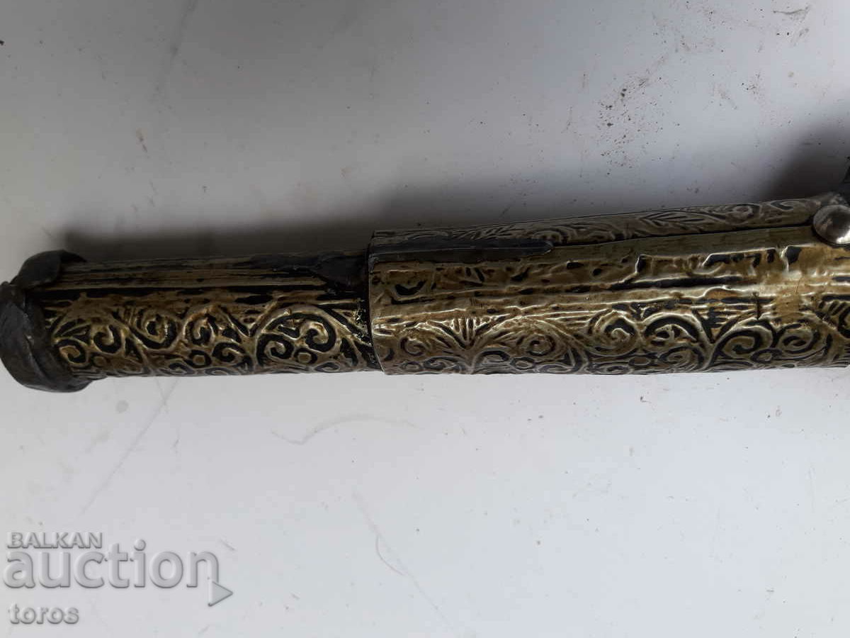 Frumos pistol cu cremene, pușcă, armă - 7