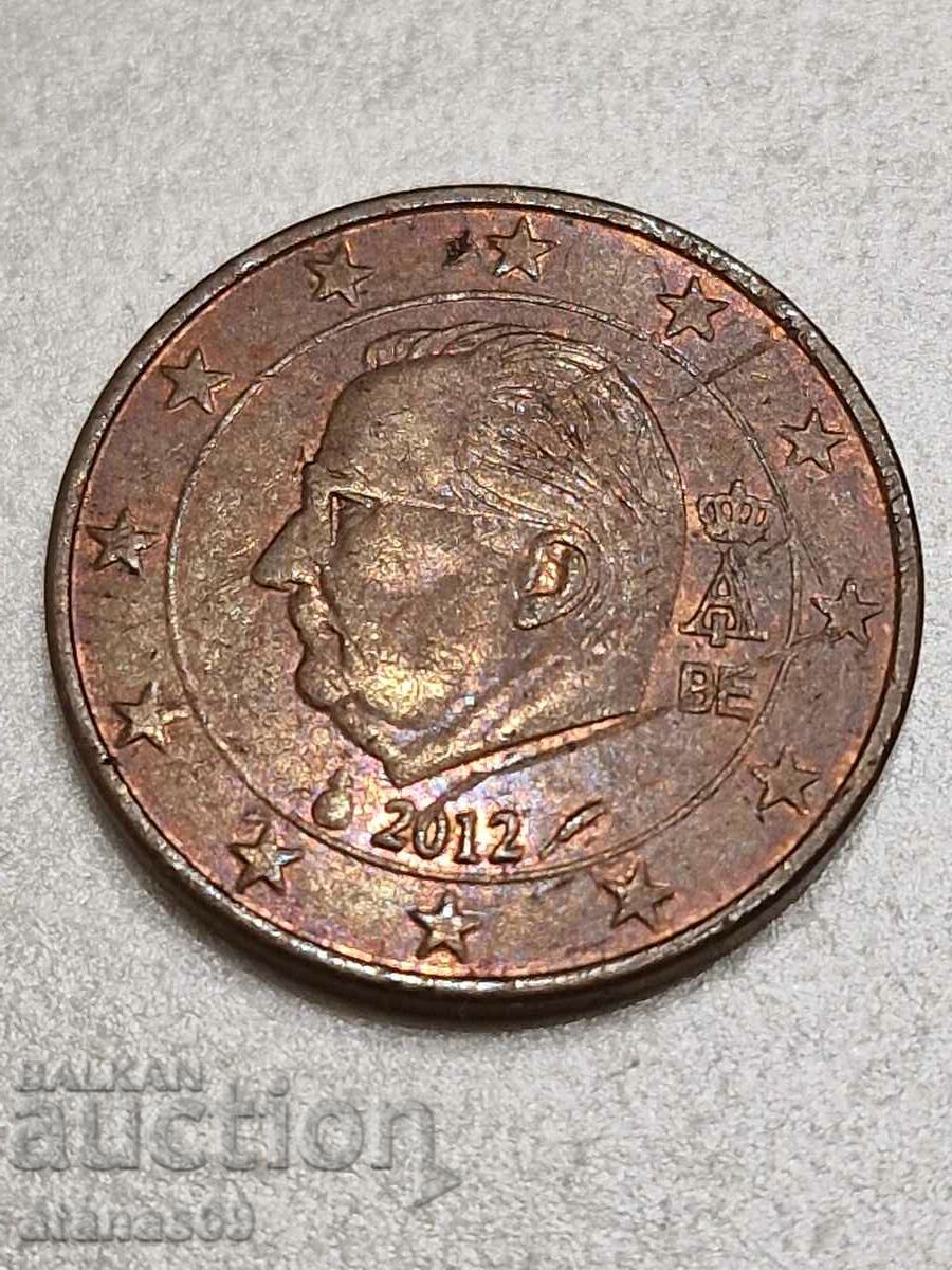 5 cenți de euro Belgia 2012
