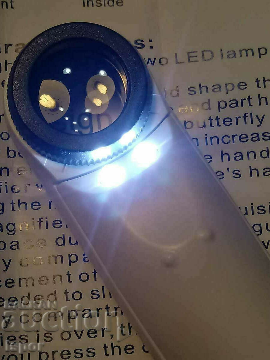 Παράδοση Μεγεθυντικός φακός LED Παράδοση Μεγεθυντικός φακός LED