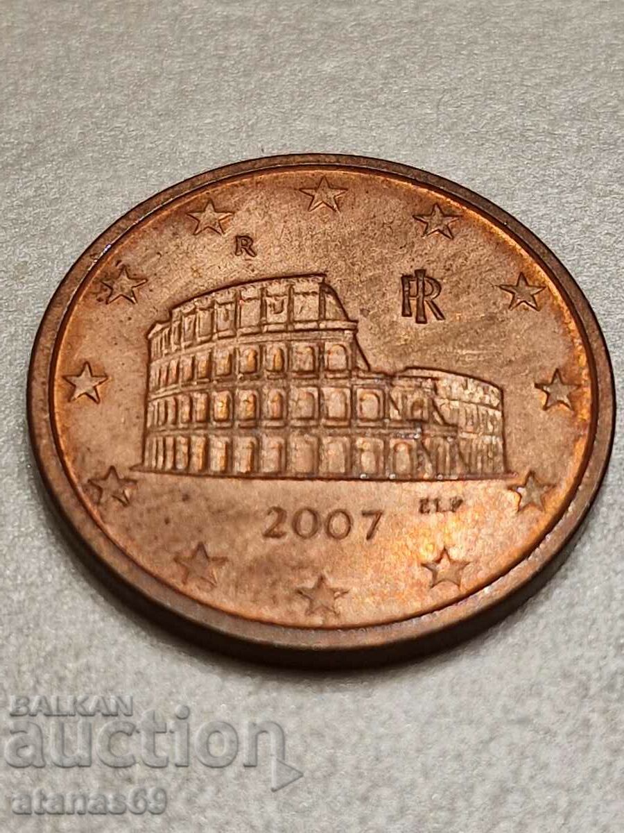 5 Евроцента Италия 2007