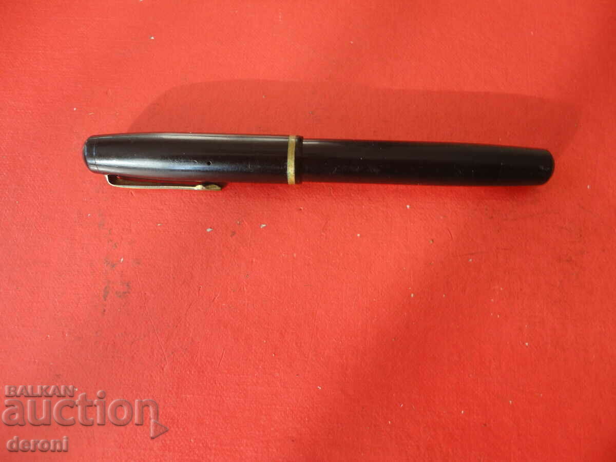 Бакелитова холандска писалка златен писец  химикал химикалка