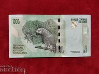 Τραπεζογραμμάτιο του Κονγκό 1000 φράγκων από το 2020. UNC, καινούργιο