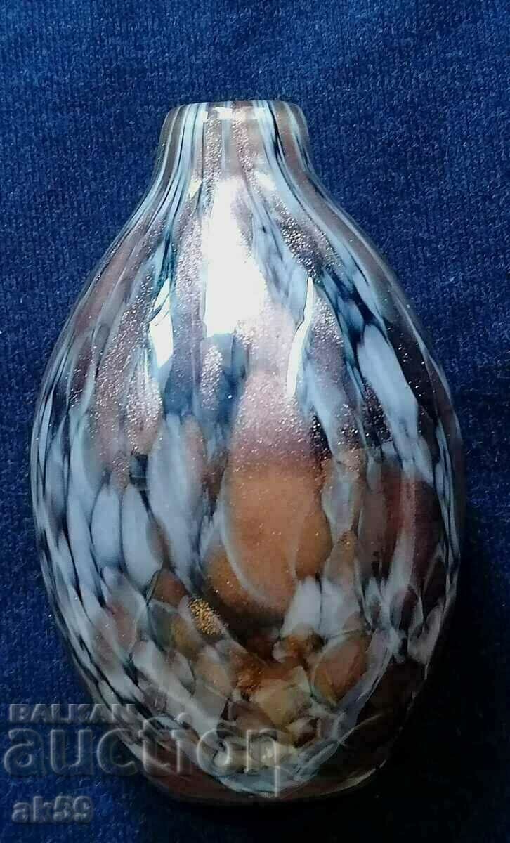 Vase - Murano crystal glass.