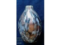 Vase - Murano crystal glass.