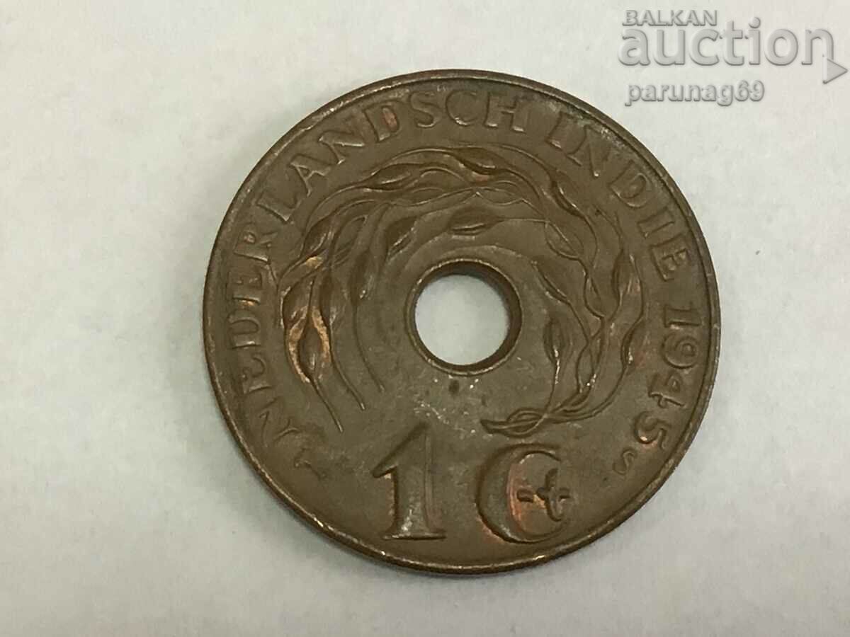 Нидерландска Източна Индия 1 цент 1945 година S