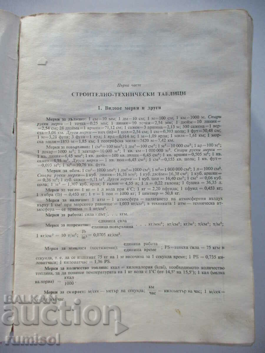 Аукцион Строителен наръчник Аукцион Строителен наръчник