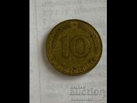 Germany 10 pfennig 1972 «»G” Karlsruhe.