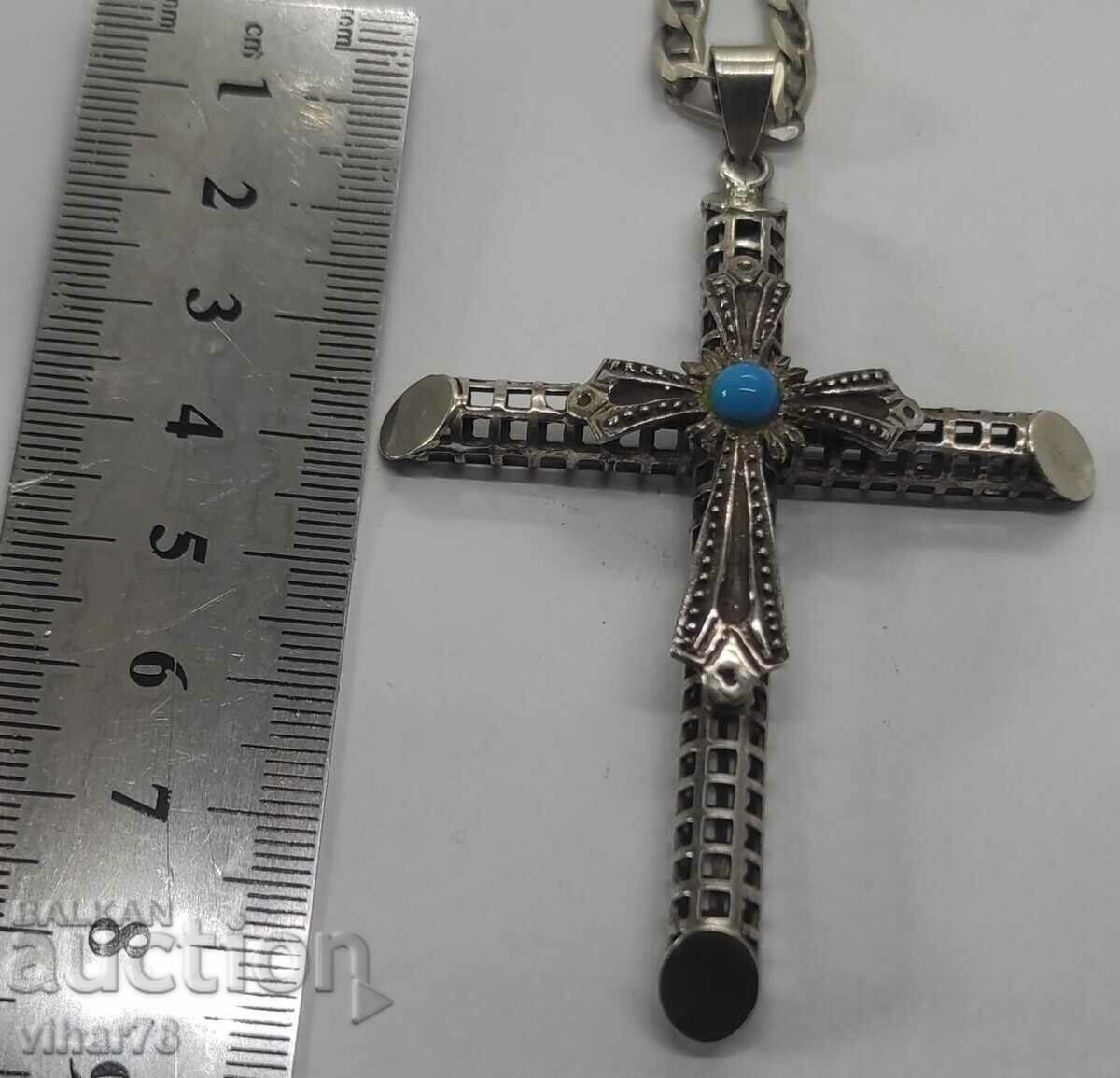 Auction LARGE SILVER CROSS Auction LARGE SILVER CROSS