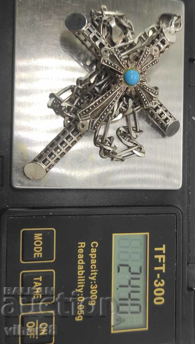 Delivery of LARGE SILVER CROSS Delivery of LARGE SILVER CROSS