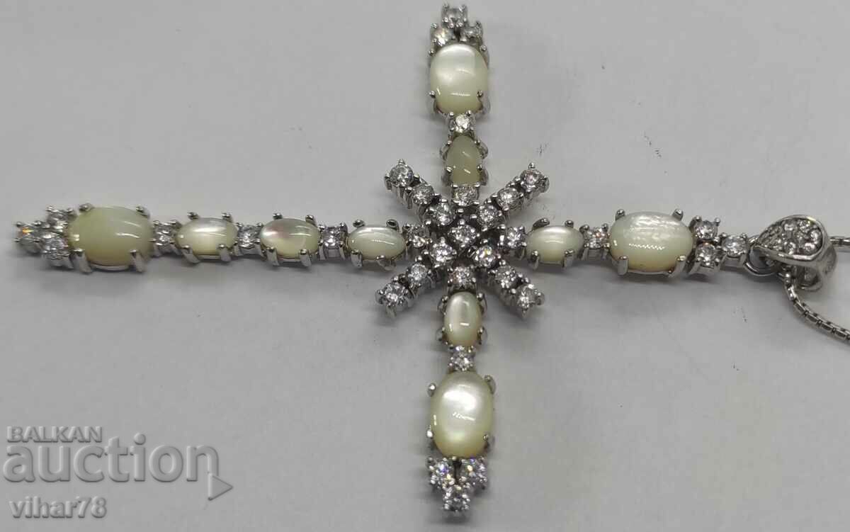 Auction LARGE SILVER CROSS Auction LARGE SILVER CROSS