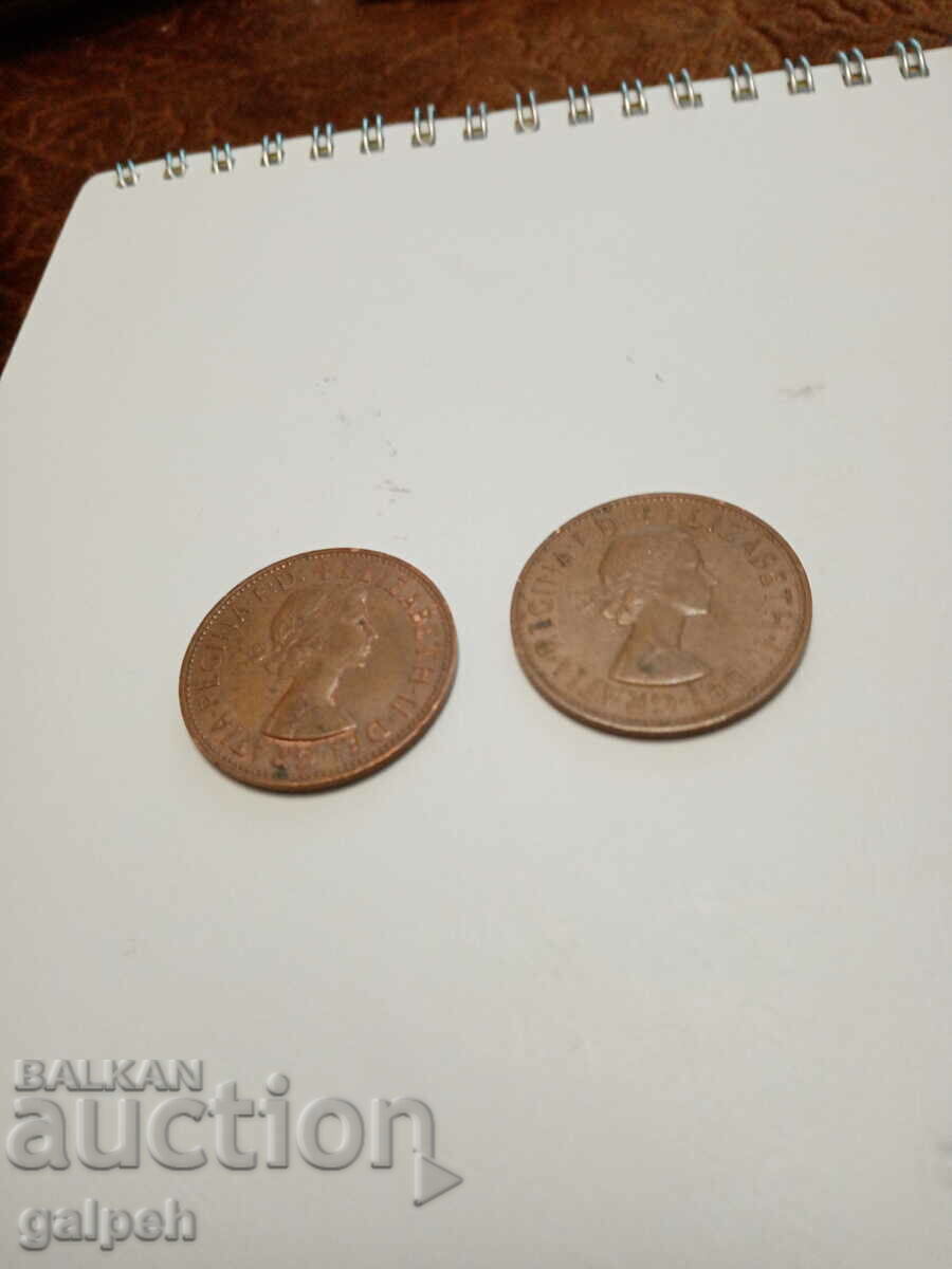 Delivery of GREAT BRITAIN - 1 PENNY SET Delivery of GREAT BRITAIN - 1 PENNY SET