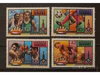 Гренада Гренадини 1980 Спорт/Олимпийски игри/Футбол MNH
