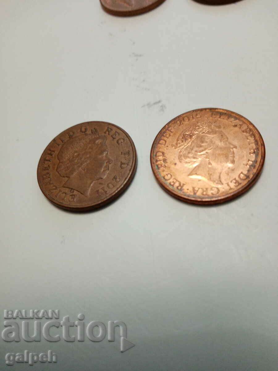 Auction GREAT BRITAIN - 2 PENNY SET Auction GREAT BRITAIN - 2 PENNY SET