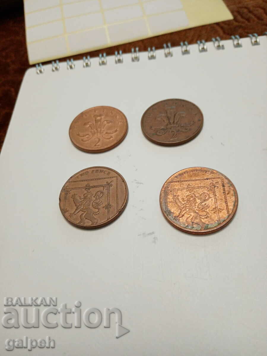 Delivery of GREAT BRITAIN - 2 PENNY SET Delivery of GREAT BRITAIN - 2 PENNY SET