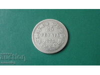 Russia (for Finland) 1873 - 25 pennia