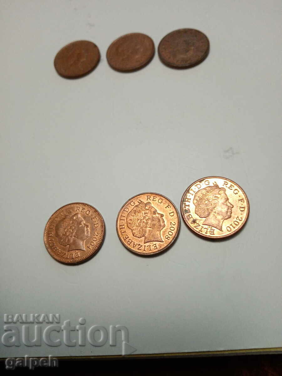 Delivery of GREAT BRITAIN - 1 PENNY SET Delivery of GREAT BRITAIN - 1 PENNY SET