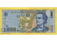 1998 1000 леи банкнота Румъния