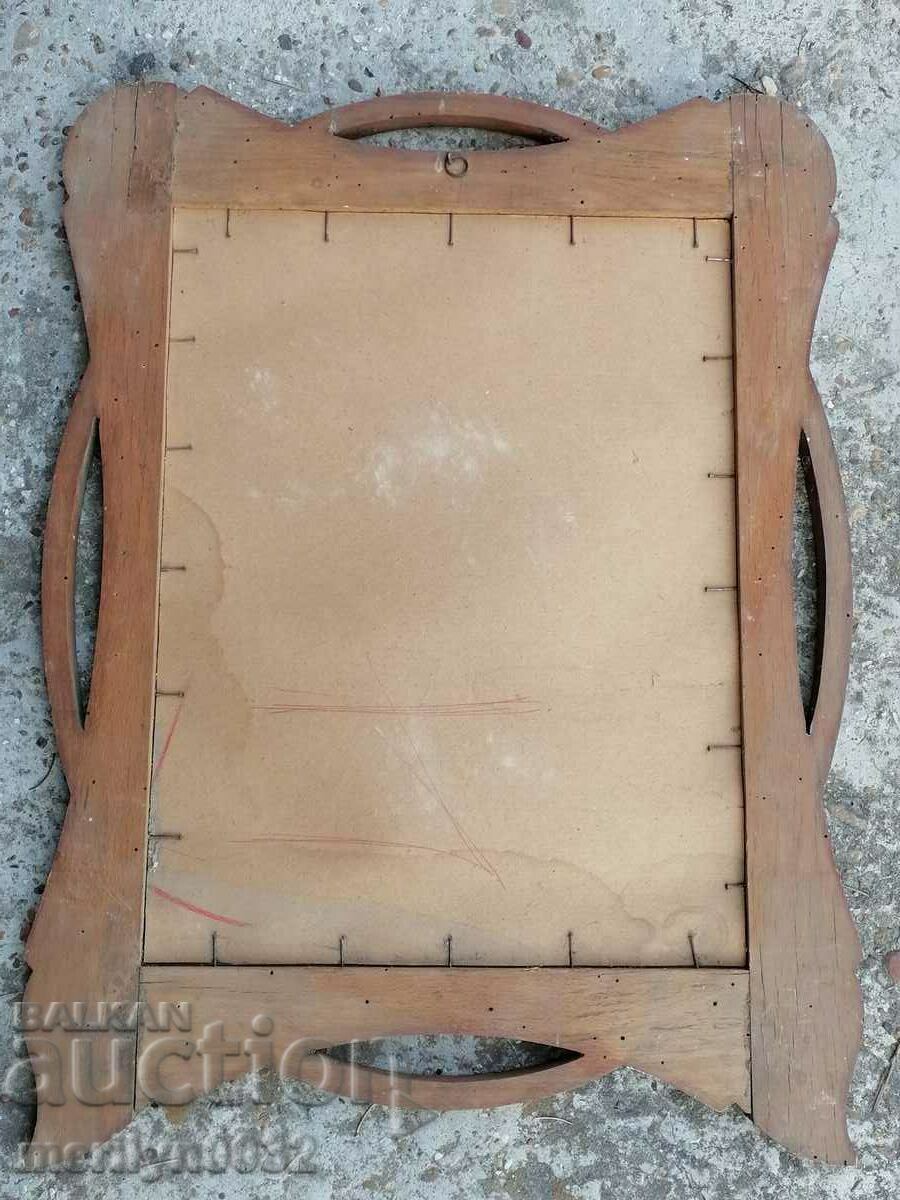 Auction Old portrait of Hristo Botev lithograph 58/45cm with the frame Auction Old portrait of Hristo Botev lithograph 58/45cm with the frame