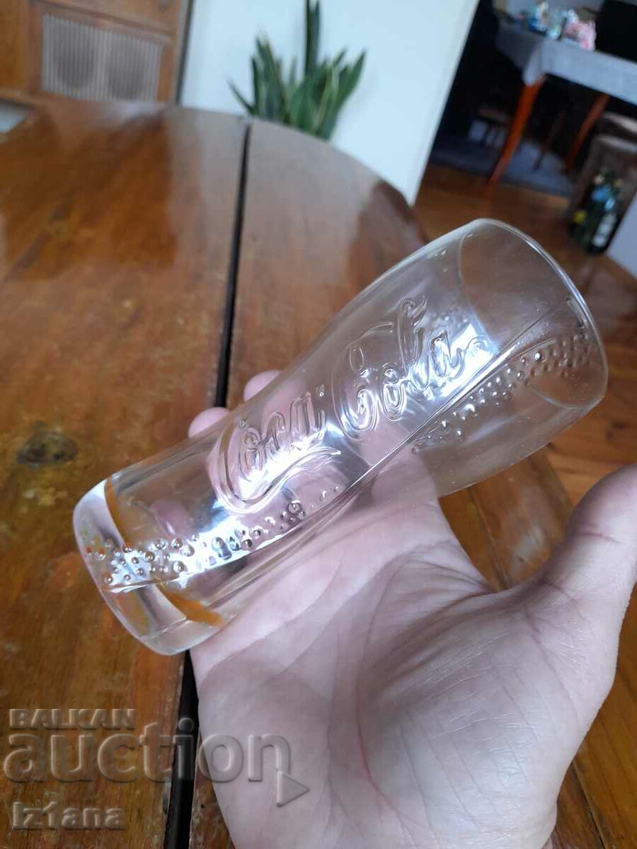 Old glass of Coca Cola, Coca Cola with price 20.00 BGN | € 10.23 Old glass of Coca Cola, Coca Cola with price 20.00 BGN | € 10.23