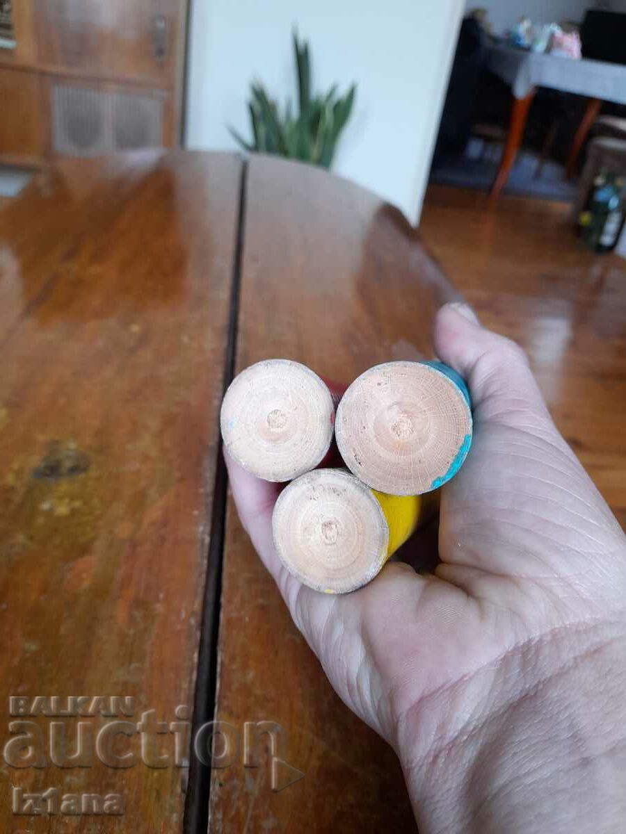 Old wooden figurines, skittles - 5 Old wooden figurines, skittles - 5