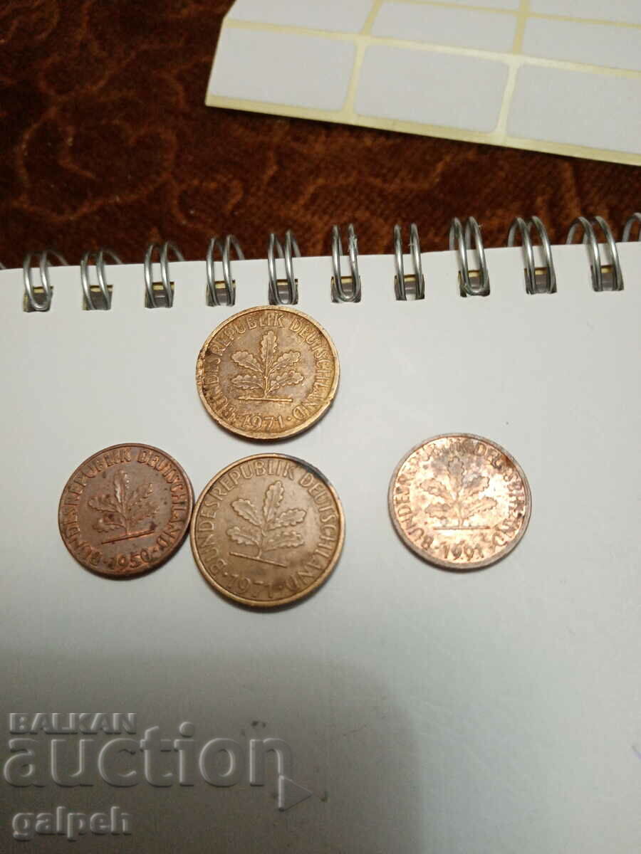 ΓΕΡΜΑΝΙΑ - ΛΟΤ PFENNIGI με τιμή 3.50 BGN | € 1.79 ΓΕΡΜΑΝΙΑ - ΛΟΤ PFENNIGI με τιμή 3.50 BGN | € 1.79