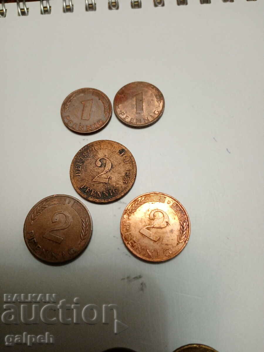 ΓΕΡΜΑΝΙΑ - ΛΟΤ PFENNIGI - 6 ΓΕΡΜΑΝΙΑ - ΛΟΤ PFENNIGI - 6