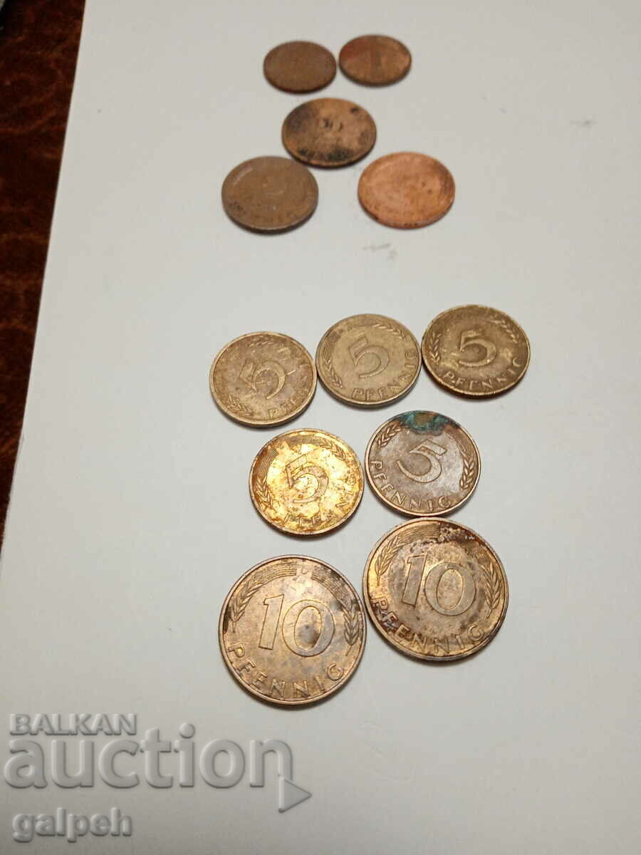 ΓΕΡΜΑΝΙΑ - ΛΟΤ PFENNIGI - 7 ΓΕΡΜΑΝΙΑ - ΛΟΤ PFENNIGI - 7