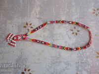 Great Native American Totem Bead Necklace