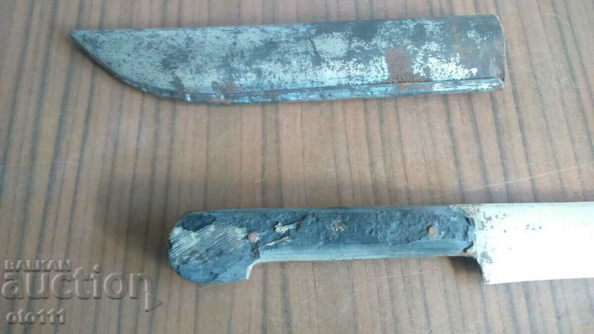 OLD FORGED SHEPHERD KNIFE - BUFFALO HORN - 5